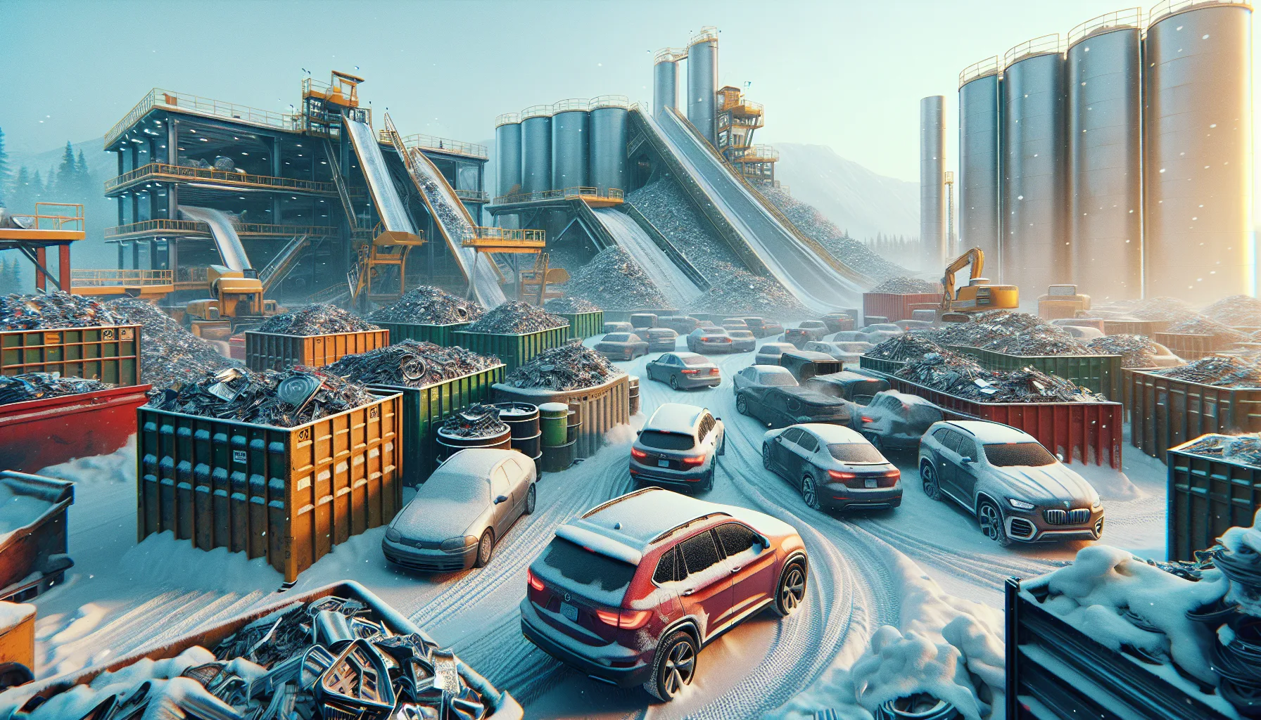 Winter's Effect on Scrap Car Recycling Victoria Markets