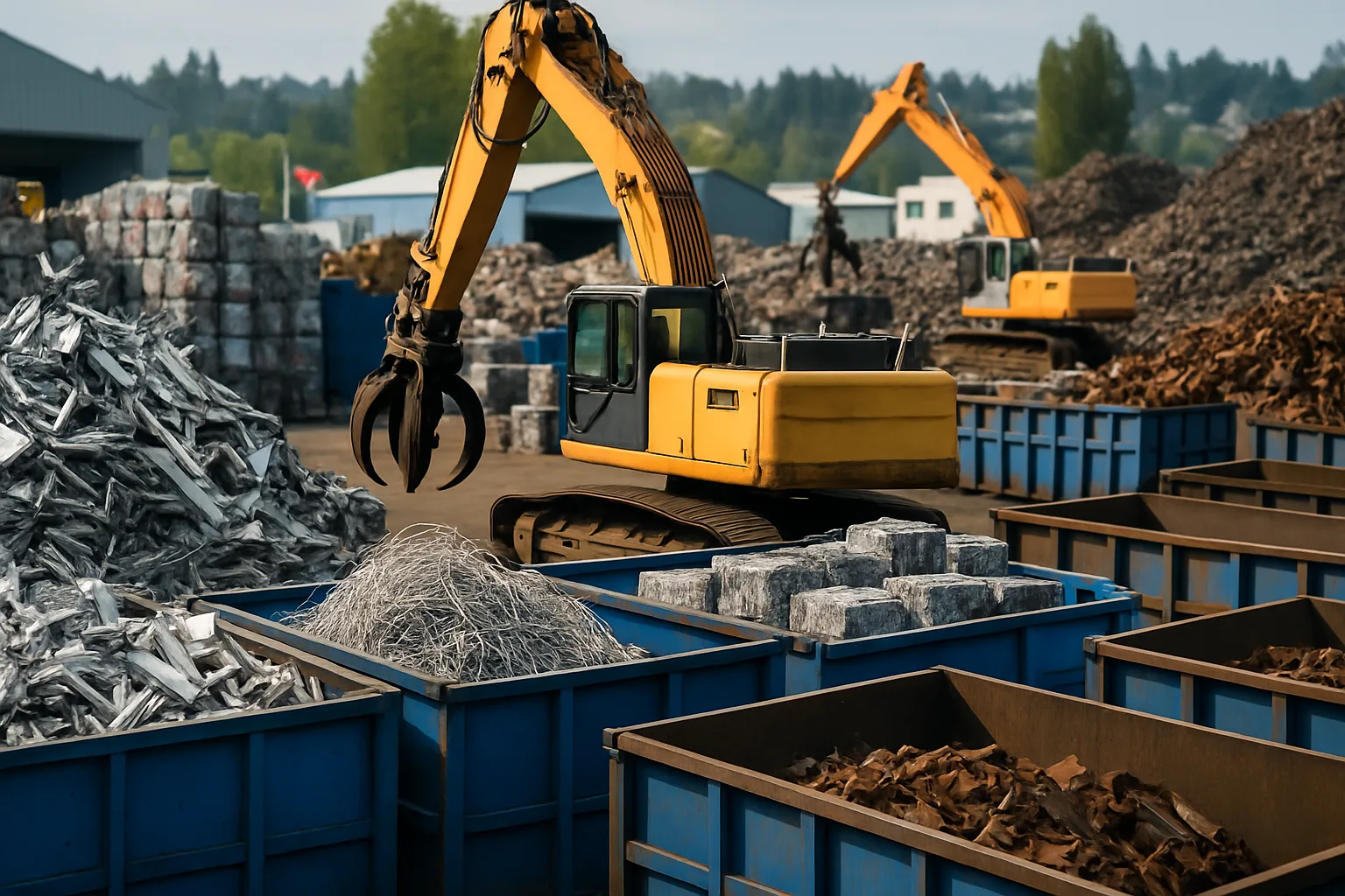 Aluminum Recycling New Westminster: Auction vs Broker