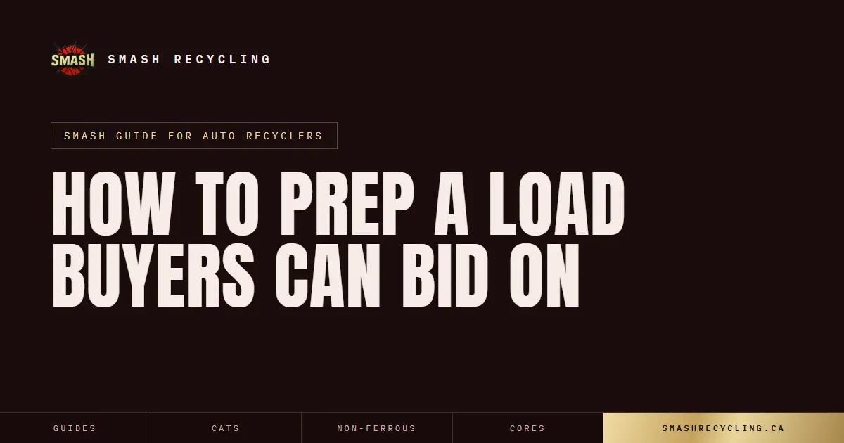 How to Prep a Load Buyers Can Bid On