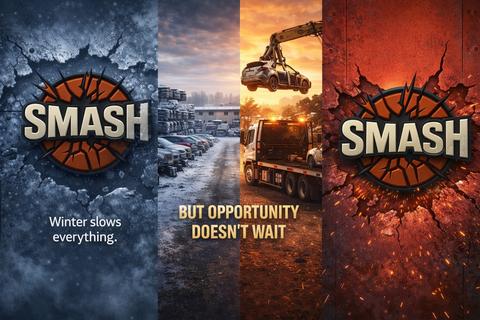 SMASH Recycling | Winter Junk Car Removal and Scrap Metal Recycling