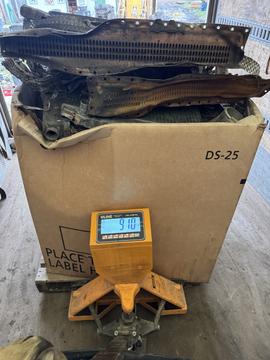 Loading Dock with Outbound Metal Shipments