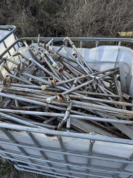 Conveyor Belt Moving Scrap to Processing