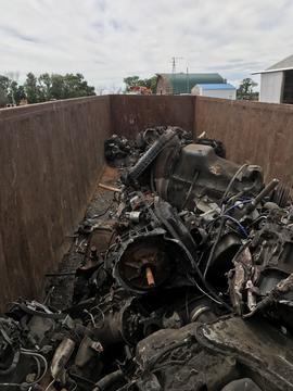 SMASH Recycling | Scrap Metal Pile with Engines and Parts