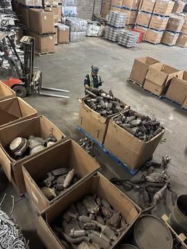 SMASH Recycling | Catalytic Converters Ready for Recycling