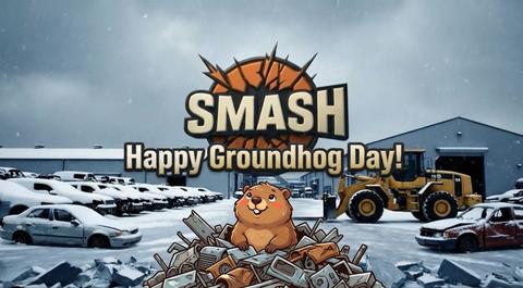 SMASH Recycling | Groundhog Day Celebration with Junk Cars and Scrap Metal